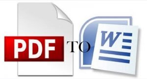 PDF to Word